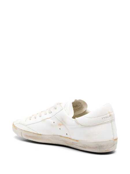 Sneakers Philippe Model Philippe Model Calfskin Sneakers WHITE Barbati (BM 18904002) 3