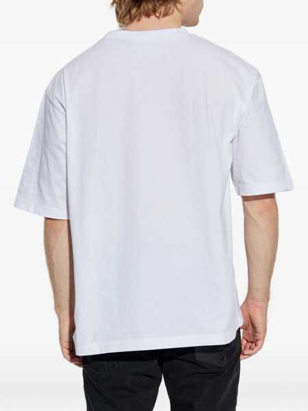 Topuri DSQUARED2 DSQUARED2 T-Shirts And Polos WHITE Barbati (BM 18904134) 4