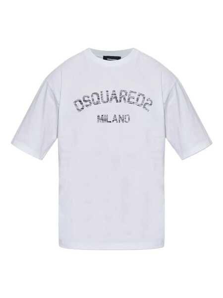 Topuri DSQUARED2 DSQUARED2 T-Shirts And Polos WHITE Barbati (BM 18904134) 1