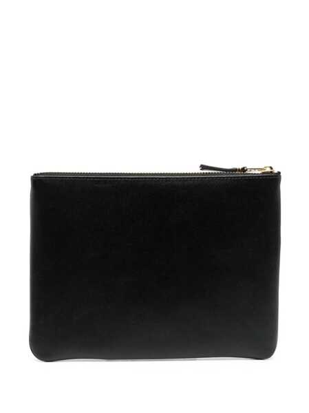 Genti de mana Comme des Garons Comme Des Garons Leather Flat Pouch Black Femei (BM 18904140) 2