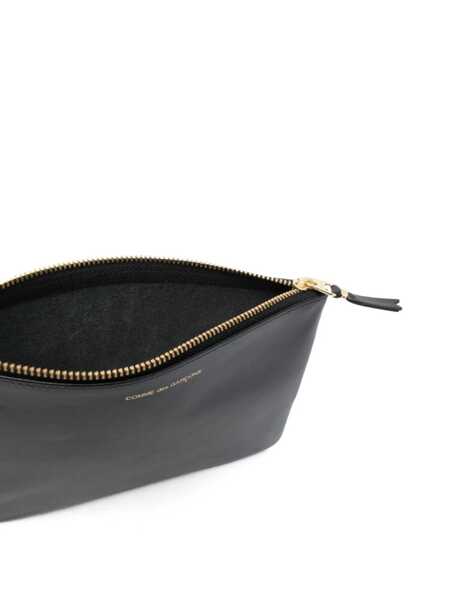 Genti de mana Comme des Garons Comme Des Garons Leather Flat Pouch Black Femei (BM 18904140) 3