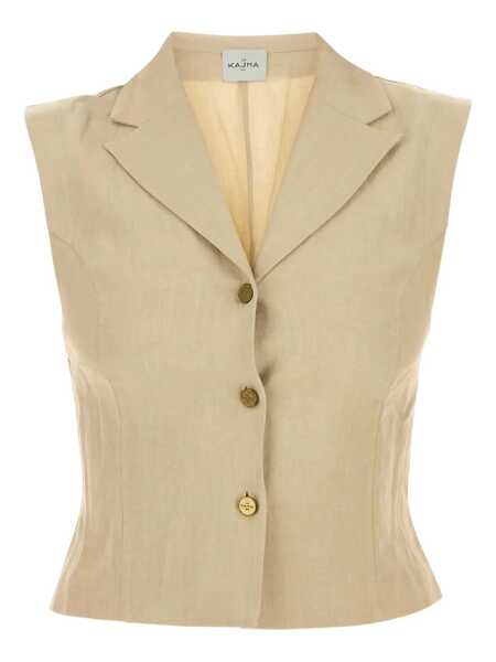 Geci LE KASHA Le Kasha Jackets And Vests BEIGE O TAN Femei (BM 18904152) 1