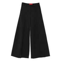 Pantaloni casual The Latest Alma Wool Blend Wide-Leg Trousers Femei