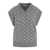 MARINE SERRE Marine Serre Vest With Moon Print And V-Neckline By Marine Serre GREY