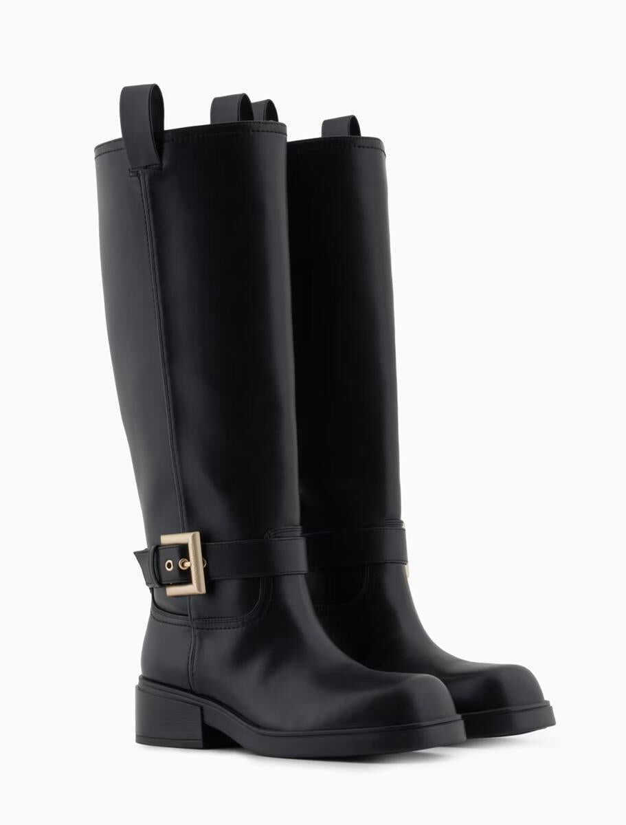 Bocanci Armani Exchange Armani Exchange Boots Black Femei (BM 18904521) 2