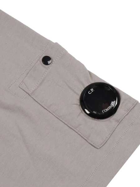 Tricouri C.P. Company SHORT SLEEVED MAXI T-SHIRT Gray Baieti (BM 18904611) 3