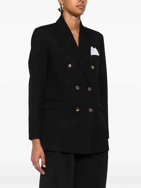 Paltoane Elisabetta Franchi WOMENS JACKET Black   Femei (BM 18904644) 3