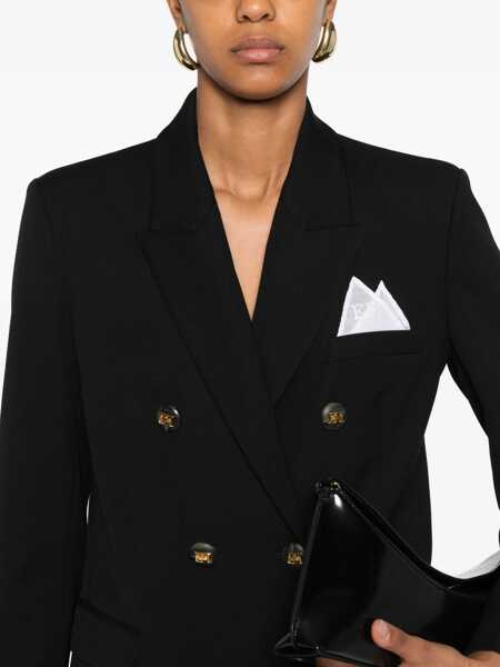 Paltoane Elisabetta Franchi WOMENS JACKET Black   Femei (BM 18904644) 5