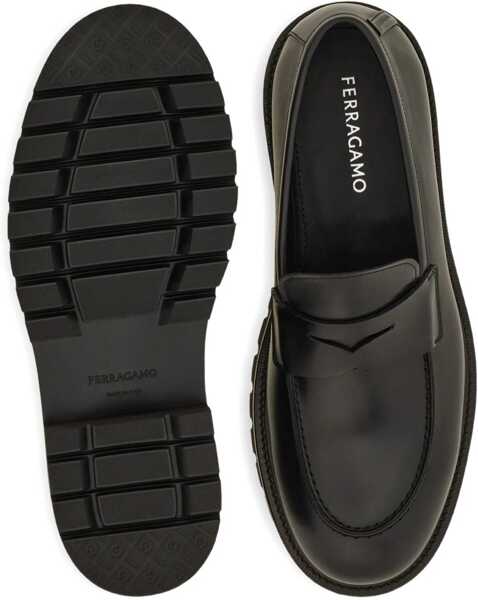 Sneakers Ferragamo Penny Loafers NERO Barbati (BM 18904714) 4