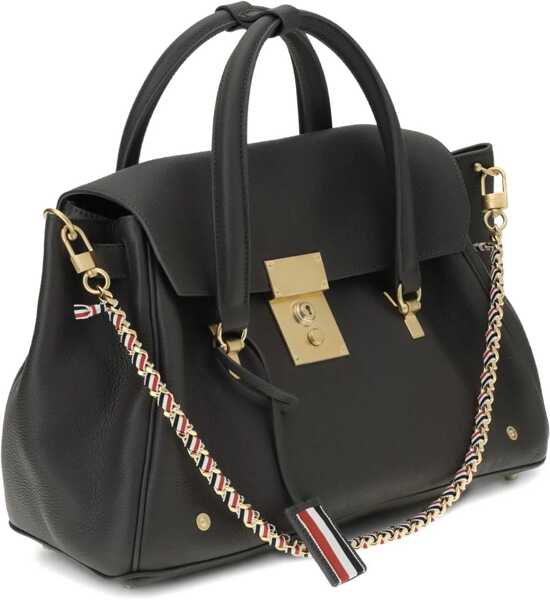 Genti de mana Thom Browne Mrs. Thom Handbag DARK GREY Femei (BM 18904735) 2