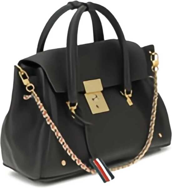 Genti de mana Thom Browne Mrs. Thom Handbag DARK GREY Femei (BM 18904735) 3