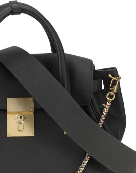 Genti de mana Thom Browne Mrs. Thom Handbag DARK GREY Femei (BM 18904735) 5