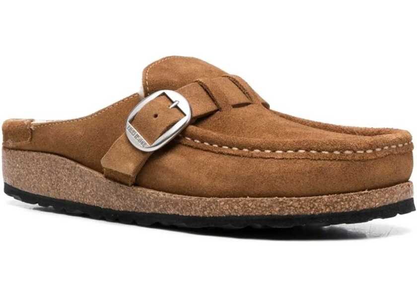 Sandale Birkenstock Buckley In Shearling BROWN Femei (BM 18904888) 2