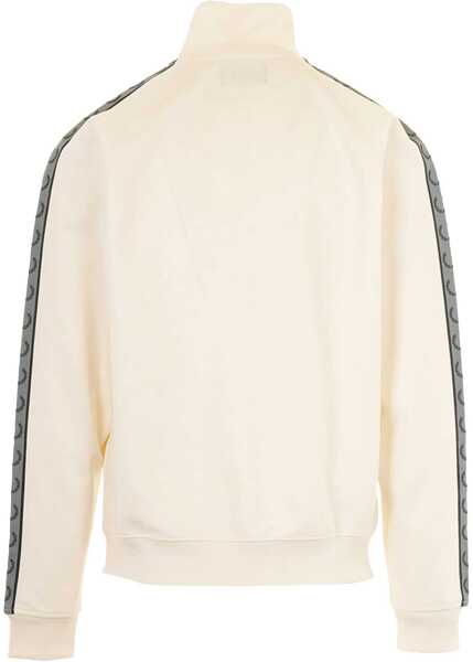 Jachete Fred Perry Track Jacket With Contrasting Webbing BEIGE Barbati (BM 18904900) 2
