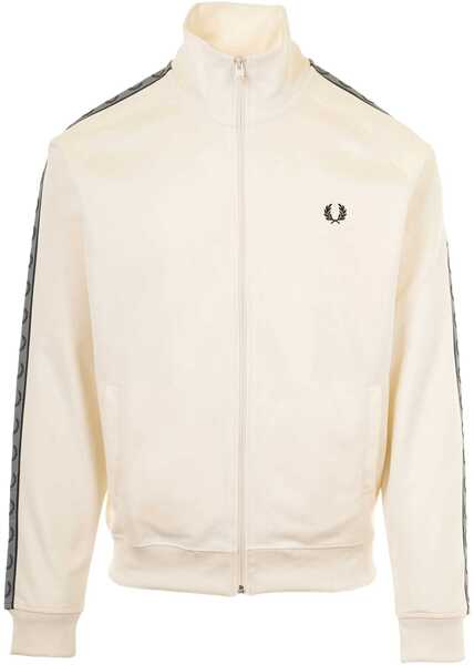 Jachete Fred Perry Track Jacket With Contrasting Webbing BEIGE Barbati (BM 18904900) 1