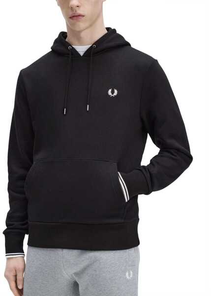 Bluze de trening Fred Perry Hoodie BLACK Barbati (BM 18904903) 2
