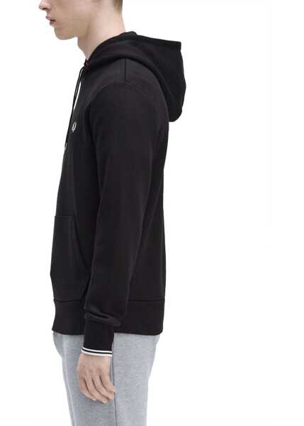 Bluze de trening Fred Perry Hoodie BLACK Barbati (BM 18904903) 4
