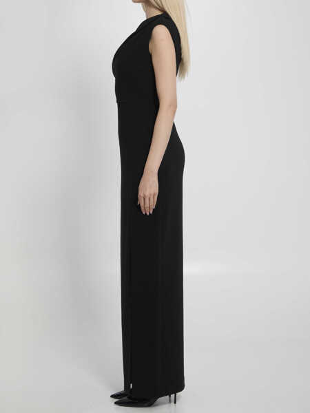 Rochii elegante SOLACE LONDON Irina Maxi Dress BLACK Femei (BM 18904975) 3