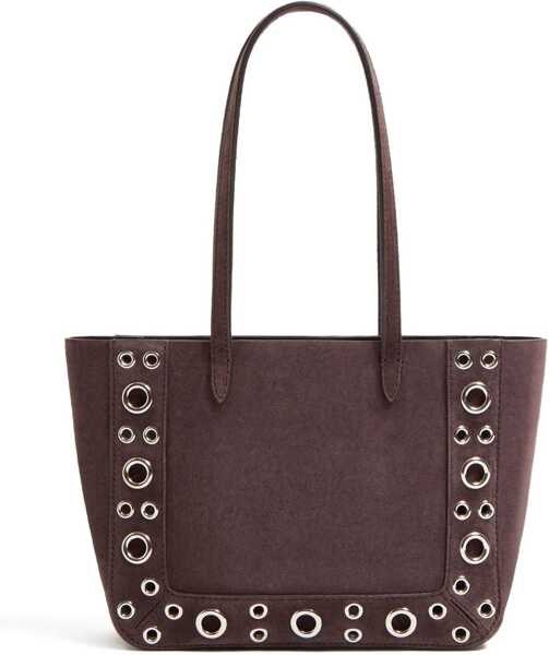 Genti de mana Valentino Garavani Nellcote Mini Shopping Bag BROWN Femei (BM 18905014) 2