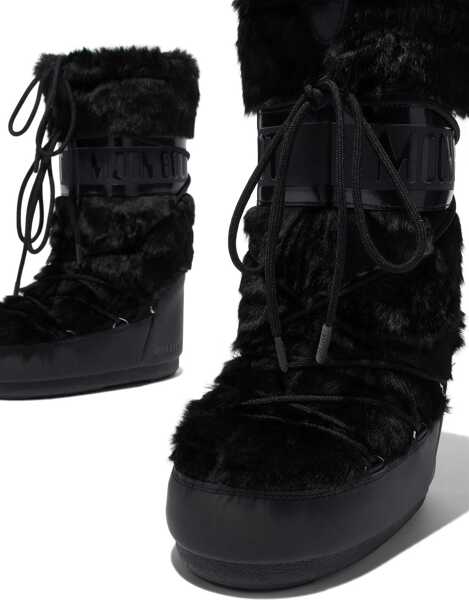 Cizme Moon Boot Icon Boot BLACK Femei (BM 18905068) 4