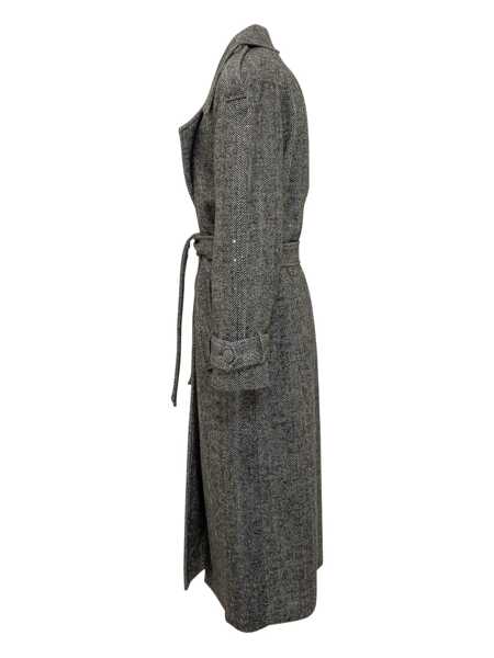 Paltoane ACTUALEE Actualee Actualee Long Grey Coat With Belt GREY Femei (BM 18905979) 3