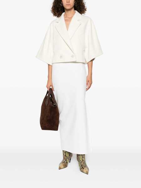 Paltoane Max Mara Max Mara Coats WHITE Femei (BM 18906336) 2
