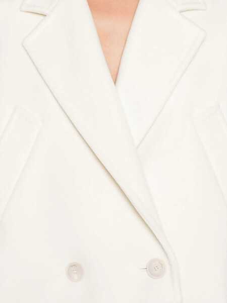 Paltoane Max Mara Max Mara Coats WHITE Femei (BM 18906336) 5