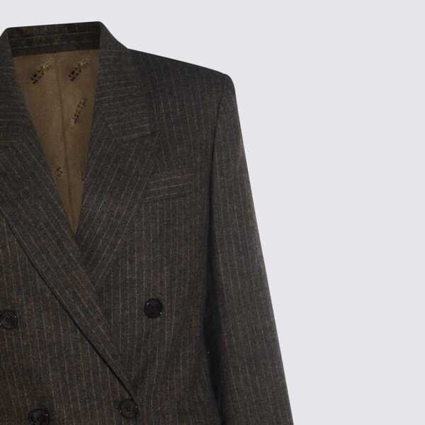 Sacouri Isabel Marant Isabel Marant Dark Brown Wool Jevima-Gz Blazer DARK BRONZE Femei (BM 18906441) 3