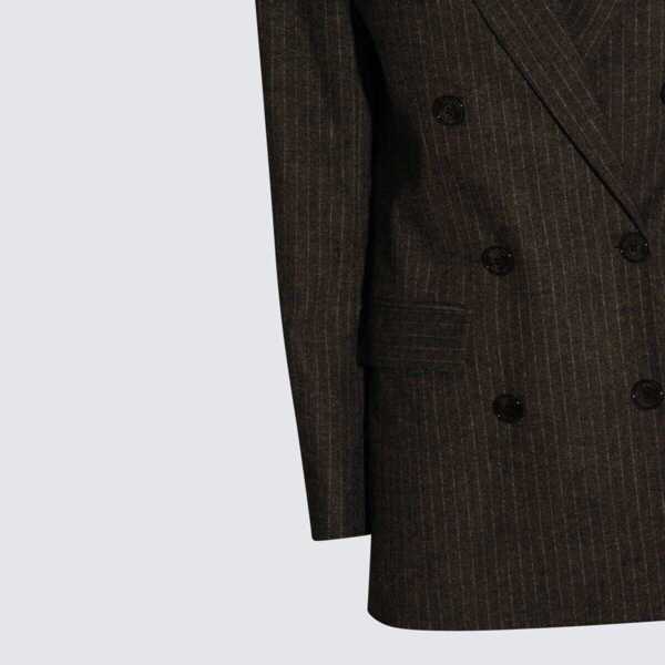 Sacouri Isabel Marant Isabel Marant Dark Brown Wool Jevima-Gz Blazer DARK BRONZE Femei (BM 18906441) 4