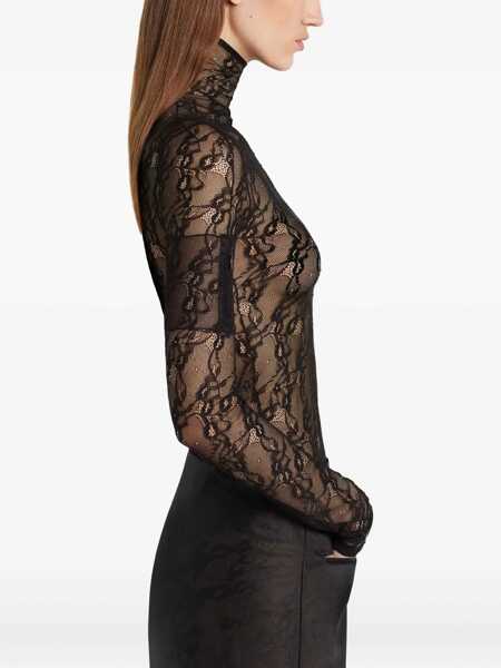 Topuri COURRGES Courrges T-Shirts And Polos Black Femei (BM 18906489) 5