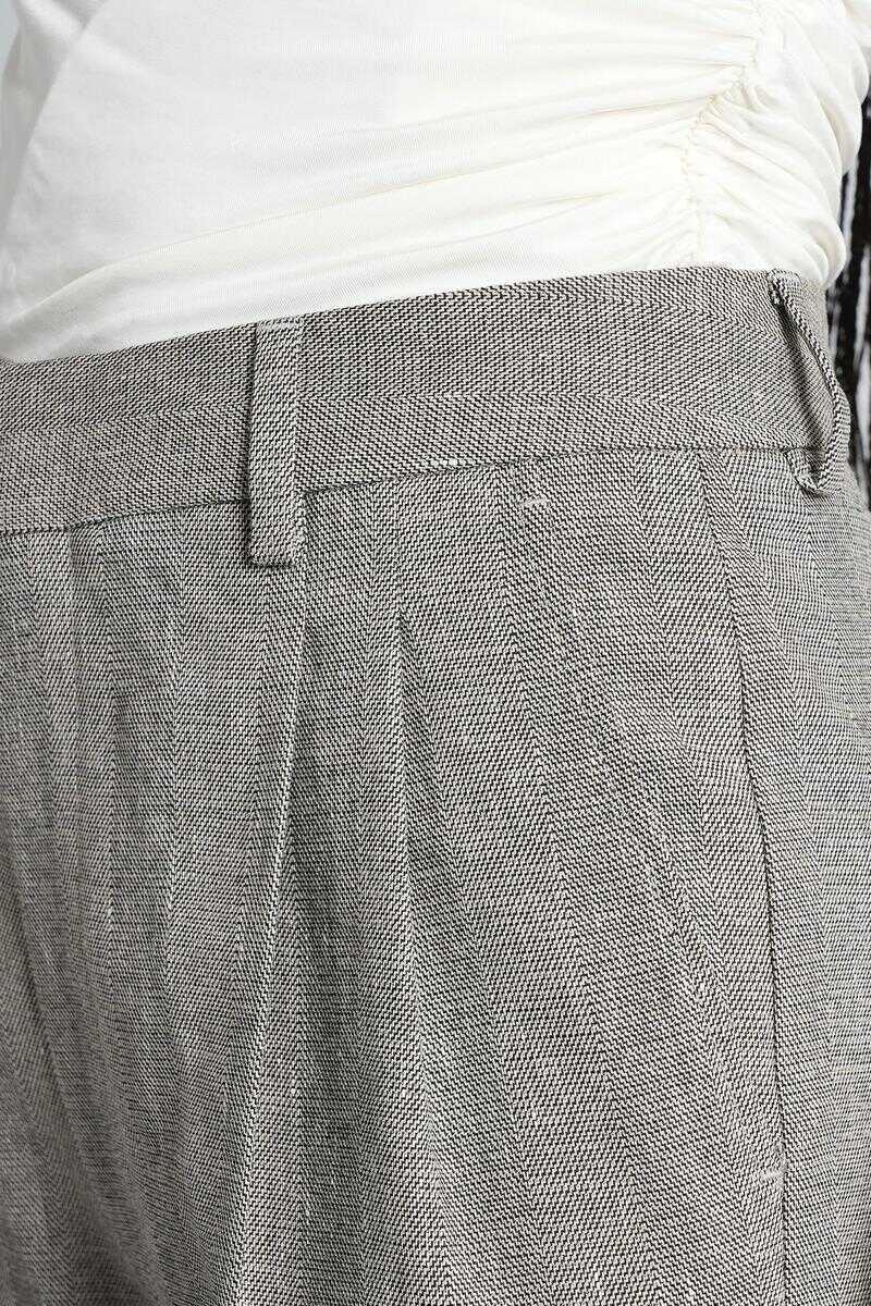 Pantaloni casual ANINE BING Anine Bing Belen Pants GREY Femei (BM 18906612) 5