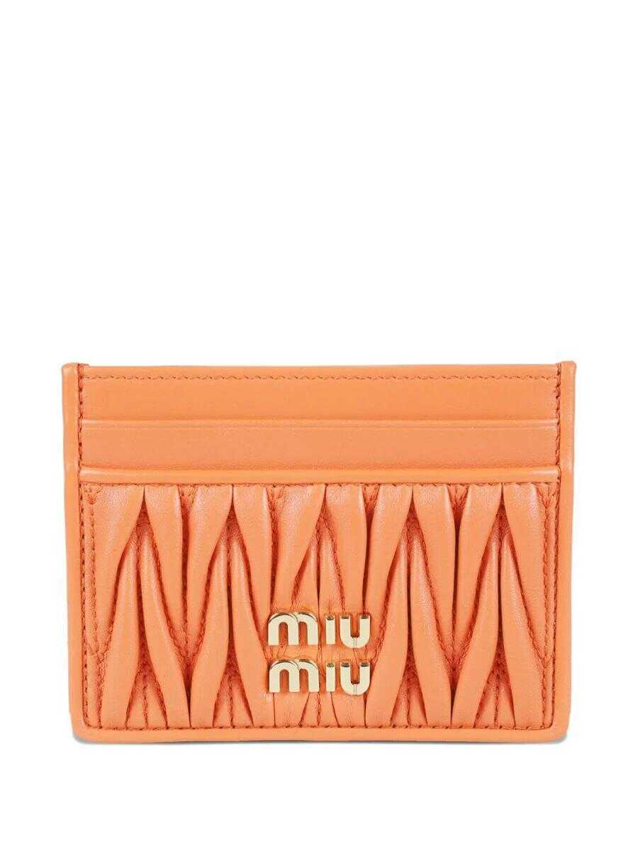 Accesorii Miu Miu Miu Miu Minuteria MatelasseMiu ARANCIO Femei (BM 18906765) 1