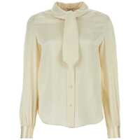 Camasi Saint Laurent Saint Laurent Lavalliere Silk Shirt