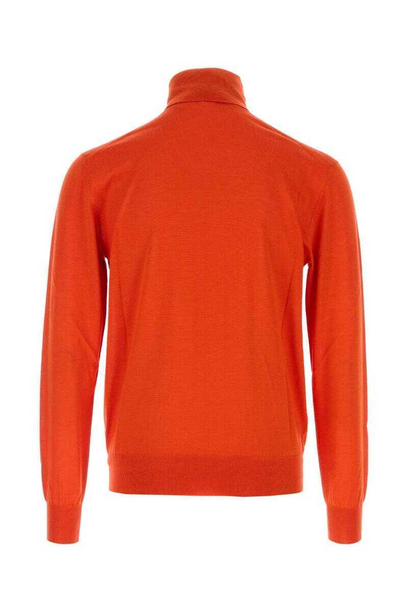 Camasi Saint Laurent Saint Laurent Shirts ORANGE Barbati (BM 18907182) 2