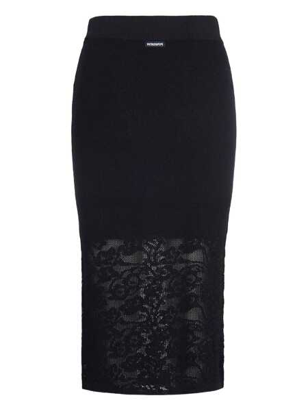 Fuste Patrizia Pepe Patrizia Pepe Skirt Black Femei (BM 18907272) 2