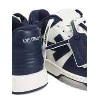 Incaltaminte Off-White pentru Barbati - Sneakers Off-White Off-White Out Of Office Calf Leather BLUE Barbati (BM 18907317) - B-mall.ro