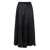 Diesel Diesel Diesel Longuette Skirt In Fur Effect Fabric Black