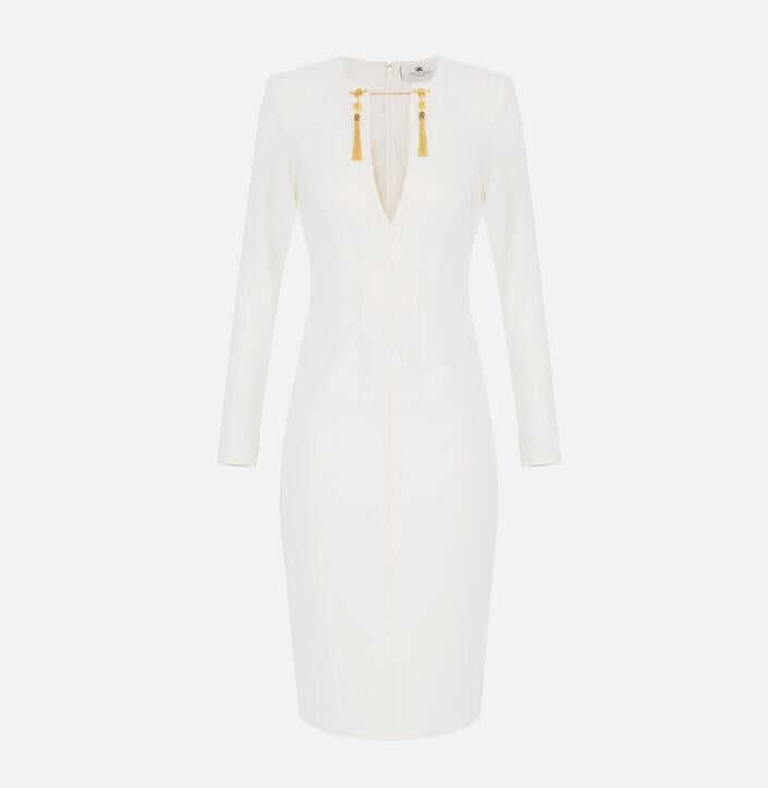 Rochii Elisabetta Franchi Elisabetta Franchi Dresses Beige Femei (BM 18907485) 1