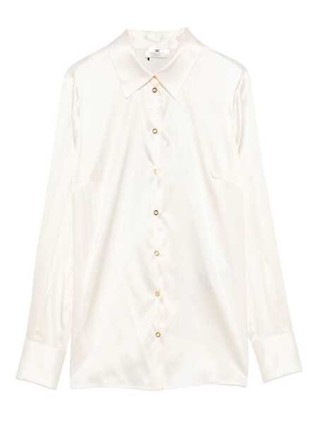 Camasi Elisabetta Franchi Elisabetta Franchi Shirts WHITE Femei (BM 18907782) 1