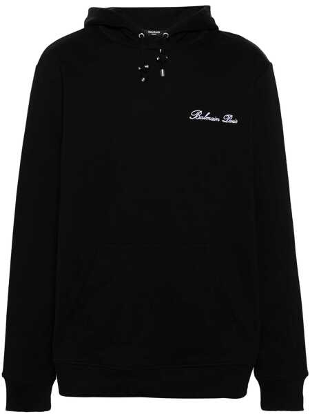 Pulovere Balmain Balmain Sweatshirt Black Barbati (BM 18908055) 1