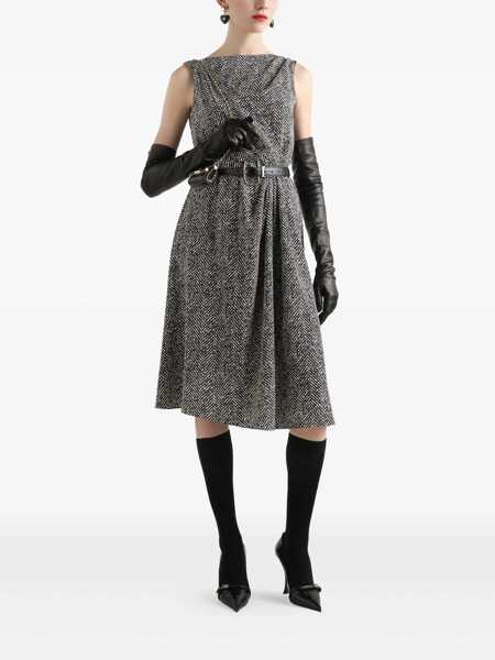 Rochii Dolce & Gabbana Dolce & Gabbana Grey Dress GREY Femei (BM 18908223) 2
