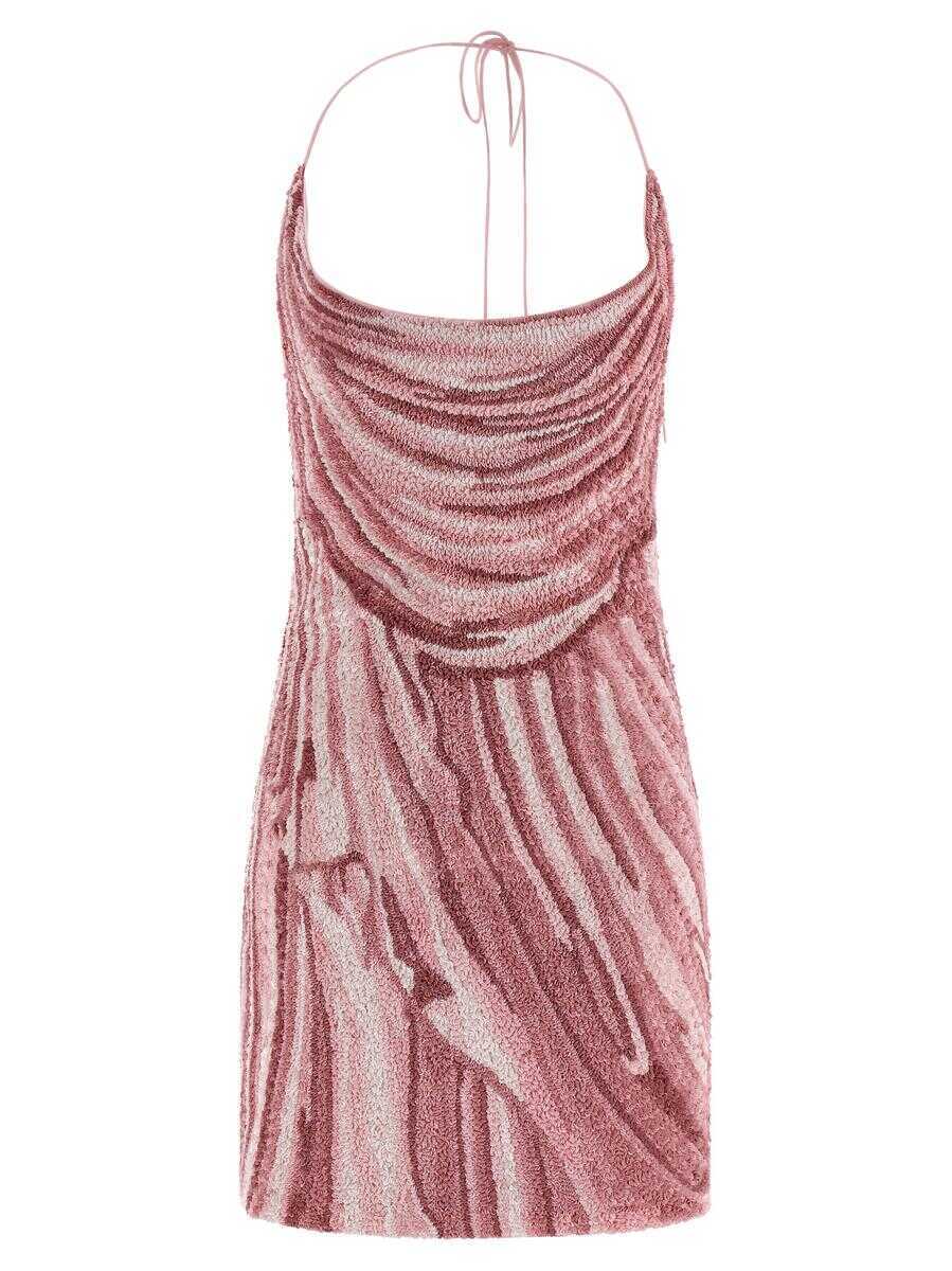 Rochii Balmain Balmain Sequin Dress PINK Femei (BM 18908265) 1