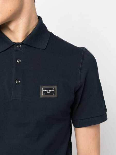 Tricouri Polo Dolce & Gabbana Dolce & Gabbana Polo Shirt BLUE Barbati (BM 18908397) 5