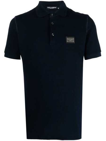 Tricouri Polo Dolce & Gabbana Dolce & Gabbana Polo Shirt BLUE Barbati (BM 18908397) 1