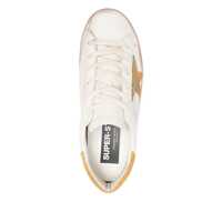 Sneakers Golden Goose Dama - Sneakers Golden Goose Golden Goose Super Star Leather Upper Toe And Tongue Suede Star And Heel WHITE/OCRA Femei (BM 18908532) - B-mall.ro