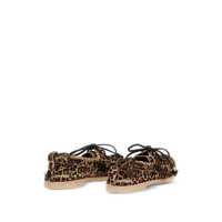 Sneakers Golden Goose Dama - Sneakers Golden Goose Golden Goose Boat Mocassin Horsy Leopard Upper With Accessories BEIGE BROWN BLACK LEO Femei (BM 18908535) - B-mall.ro