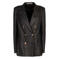 Sacouri Tagliatore Double-Breasted Jacket In Mixed Wool Femei
