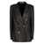 Tagliatore Tagliatore Double-Breasted Jacket In Mixed Wool Black