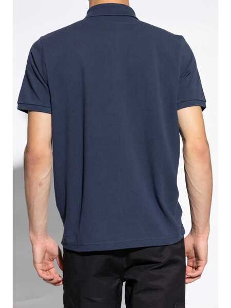 Camasi Moose Knuckles Moose Knuckles T-Shirts And Polos BLUE Barbati (BM 18909066) 4