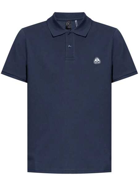 Camasi Moose Knuckles Moose Knuckles T-Shirts And Polos BLUE Barbati (BM 18909066) 1